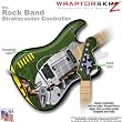 WWII Bomber War Plane WraptorSkinz Skin fits Rock Band Stratocaster Guitar for Nintendo Wii, XBOX 360, PS2 & PS3 (GUITAR NOT INCLUDED)