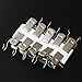 Metal Window Drapes Curtain Clips 30 Pieces Silver Tone