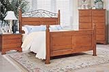 Crawford Furniture Chautauqua Panel Bed with Metal Insert - Queen or King