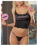 Dreamgirl Bachelorette Boxed Set, Black, One Size