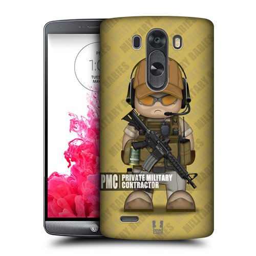 Head Case Designs PMC Full Military Babies Protective Snap-on Hard Back Case Cover for LG G3 D855 D850