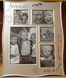 Kitchen & Housewares : FRIENDS' 5 Picture Multi Silver Photo Frame Gift
