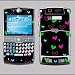 Motorola Q hearts skin 67021
