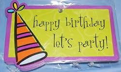 Gift Tags - Happy Birthday Let's Party By Max & Lucy
