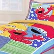 Sesame Street Twin Bed Set