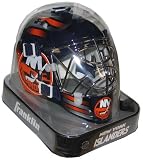 NHL Hockey Mini Goalie Mask Helmet - NEW YORK ISLANDERS