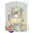 3-D Santoro Graphics Swing Card / Greeting Card - Baby Boy