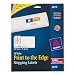 Avery Print-To-The-Edge Labels for Laser Printers, 2 x 3.75 Inches,  200 Labels per Pack (06873)