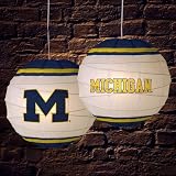 Memory COL-MH-262 18 Inch Rice Paper Lamp-Michigan