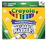 Crayola Count of 12 Washable Markers (58-7812)