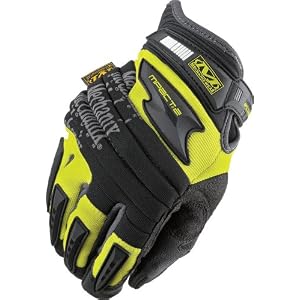 Mechanix Wear SP2-91-009 Safety Mpact2 Hi-Viz Gloves, Yellow, Medium by 