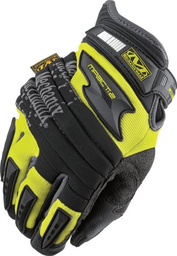 Mechanix Wear SP2-91-009 Safety Mpact2 Hi-Viz Gloves, Yellow, Medium On Sale