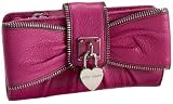 Betsey Johnson Heart Of Gold Checkbook Wallet