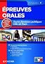 Epreuves orales cat�gorie C