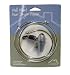 Wall Mount Spiral Chrome Hair Dryer Holder Caddy