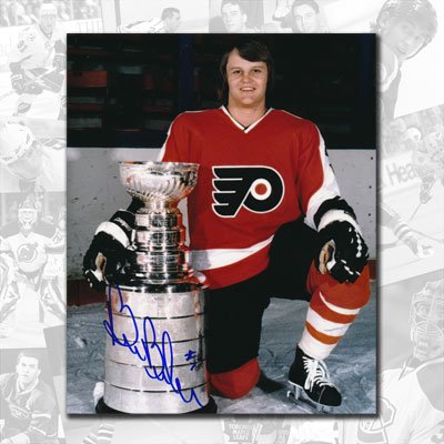 Bill Barber Philadelphia Flyers Autographed 8x10