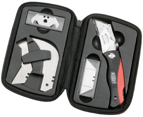 Bessey DBKPH-SET Cutter-Messer im Etui mit Ersatzklingen
