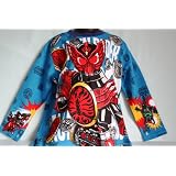 仮面ライダーオーズ　レッツポーズパジャマ・ブルー（バンダイ）上・下セット/１００ＣＭ