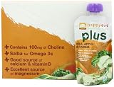 Happy Tot Plus Organic Baby Food, Kale, Apple and Mango, 4.22 Ounce Pouches (Pack of 16)
