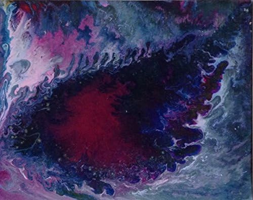 Threshold - Original Painting with Acrylic on Panel Canvas 8" X 10" (Frame 9-1/4" X 11-1/4" X 5/8")