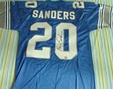 Barry Sanders autographed Detroit Lions authentic Reebok jersey
