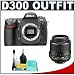 Nikon D300 Digital SLR Camera with Nikon 18-55mm VR DX Lens + Accessory Kit