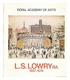 L.S. Lowry RA, 1887-1976 : [catalogue of an exhibition held at the Royal Academy], 4 September to 14 November [1976]
