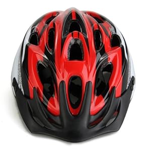 Casco de Ciclismo Bicicleta Bici Protección Ajustable Color Rojo Talla L