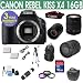 Canon Rebel KISS X4 + Sigma 18-200 Lens + 800mm Mirror Lens