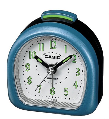 Casio - TQ-148-2EF - Alarm Clock - Quarzuhrwerk - Analogue - Alarm - Bracelet Leder braun Preisvergleich