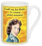 Santa Barbara MUG2-1080R Olive Sandwiches Mug, Could My Hot Flashes...