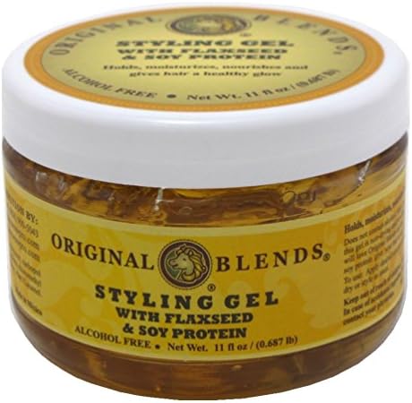 Original Blends Styling Gel With Flaxseed &amp; Soy Protein 11oz Jar