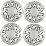 Set of Four 1998 Ford Windstar Mini Van Style 15 Inch Silver Hubcaps Wheel Covers