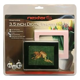 Nextar 3.5 Inch Digital Photo Frame With Interchangeable Frame, N3-508