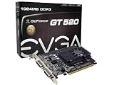 EVGA GeForce GT 520 1024 MB DDR3 PCI Express 2.0 2DVI/Mini-HDMI Graphics Card, 01G-P3-1526-KR