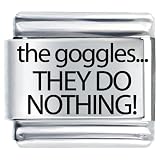 The Gogglesthey Do Nothing! Italian Charms Bracelet Link