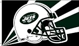 NFL New York Jets 3-by-5 Foot Helmet Flag