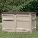 Suncast GS1000B Horizontal Storage Shed, 20-cubic ft