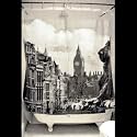 Travel Destinations - VINYL Shower Curtain - London England