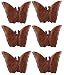 Set of 6 - Indian Handcrafted Butterfly Mystery Box Puzzle Toys - Wooden Games for Kids - Birthday Gift Idea - 6" x 2" x 4" RS.13199.00