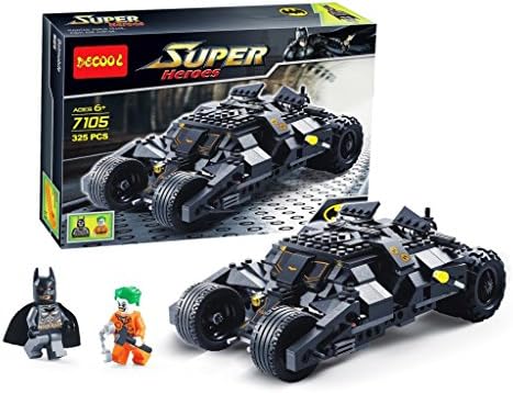 Decool Batman the Tumbler Batmobile Joker DC Universe comics Justice League Super Heroes Dc Building Blocks Decool 7105 Marvel Set Minifigures Toy Compatible with Lego without Original Box