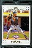 2007 Topps Opening Day #146 Alex Rios Toronto Blue Jays - Mint Condition - Shipped in Protective Display Case !