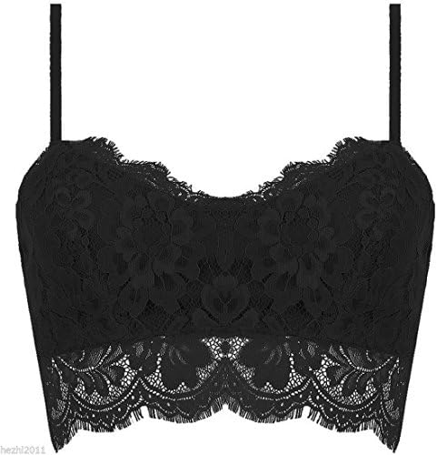 Vip2014 Women's Lace Camisole Crop Top
