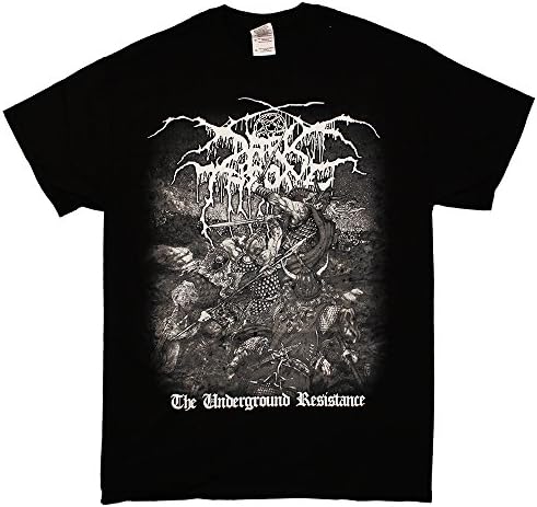 Darkthrone - Underground Resistance - black t-shirt, Size: X-Large, Color: Black