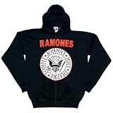 Ramones - Seal Logo Zip Hoodie