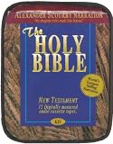 KJV New Testament/Cassette/Scourby