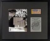 Willie Mays Autograph Signed 8x10 Photo with Game Day Ticket Framed
