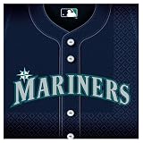 Lets Party By Amscan Seattle Mariners Baseball - Lunch Napkins
