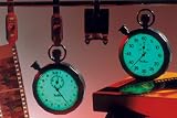 Luminous 1/10 Sec. Stopwatch, Dial Display : 1/10 Second, Register : 30 Minutes, Movement : 1 Jewel-pin, Accuracy : 0.06%, Running Time : 5-6 Hours, Case Size : 55 Mm Ø, Weight : 85 Grams