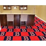 Boston Red Sox Carpet Tiles 18"x18" tiles